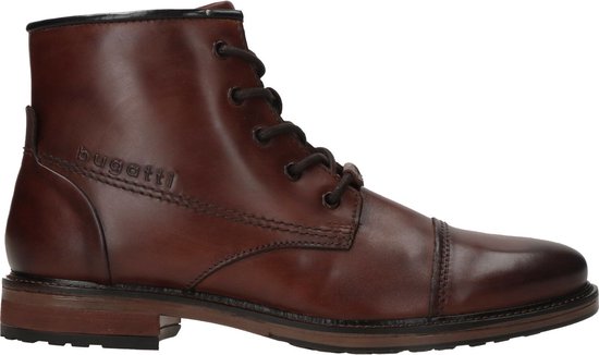 Bugatti Lace Boot - Homme - Marron/ Cognac - Taille 44