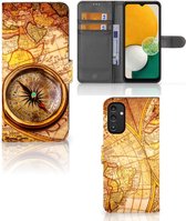 GSM Hoesje Geschikt voor Samsung Galaxy A14 5G Magnet Case Kompas