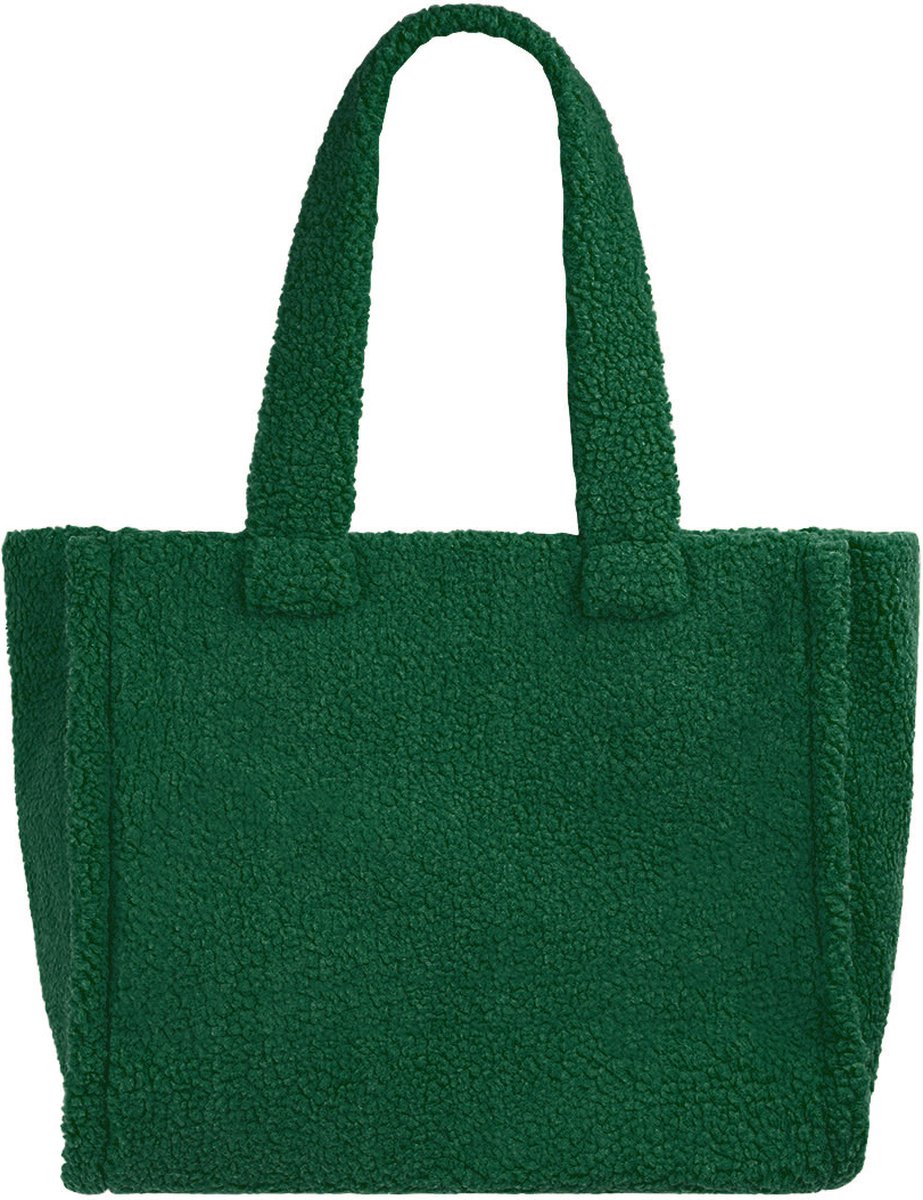 teddy tas | groen| tote bag | tas | shopper | teddy stof