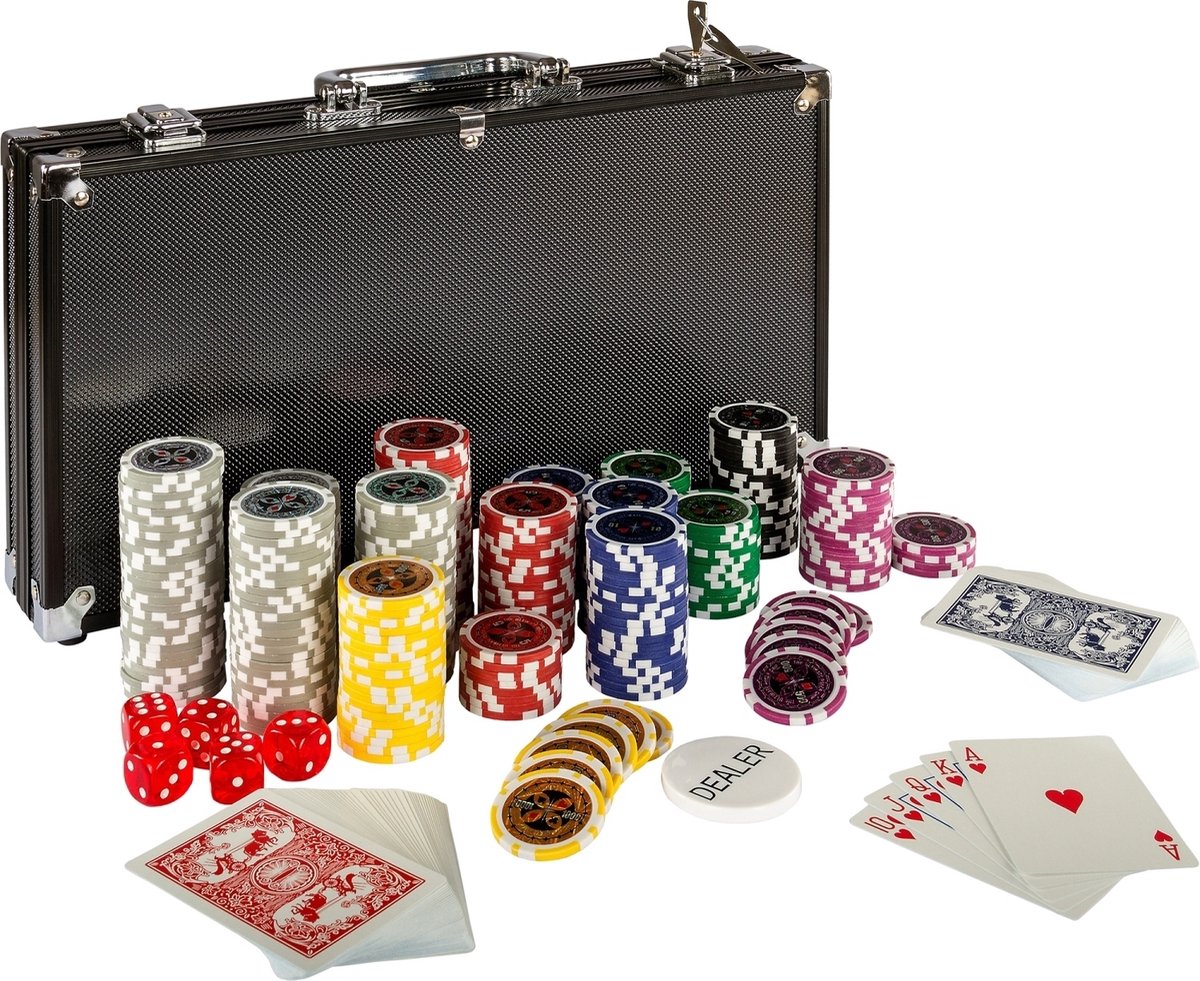 Poker Pokerset Poker set Poker chips Poker fiches Poker
