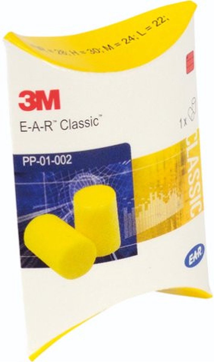 Bouchons d'oreilles 3M EAR Classic | bol