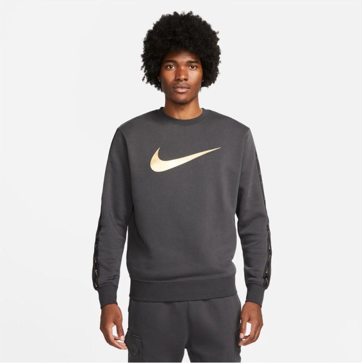 Nike Repeat Sweater – Unisex Grijs