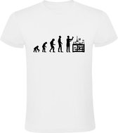 Scheikunde evolutie Heren T-shirt | wetenschap | lab | laboratorium | werk