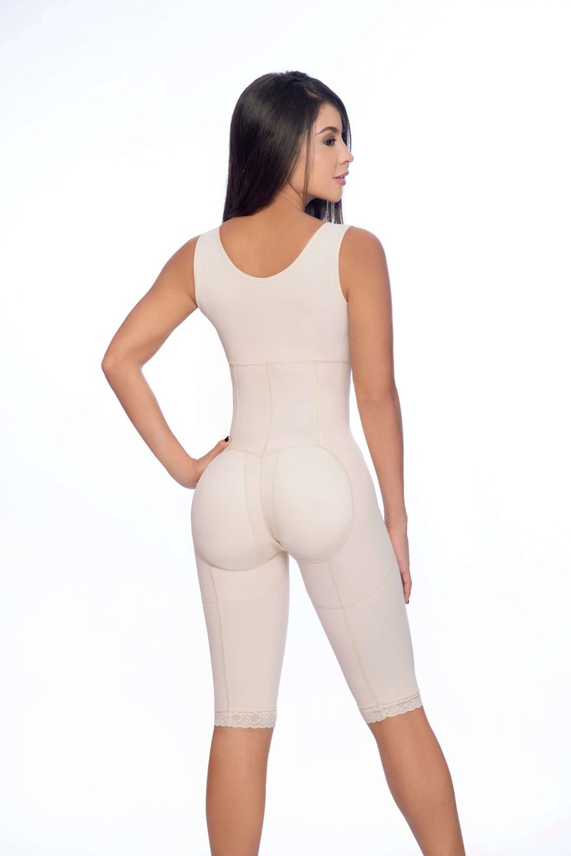 Fajas MariaE 9262 Full Body Body Shaper for Women to the Knee with