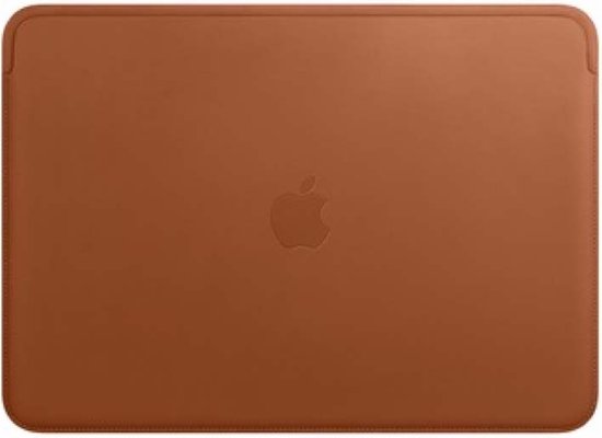 Apple Leather Sleeve MacBook Pro 13 inch (2016 - 2022) Saddle Brown |  bol.com
