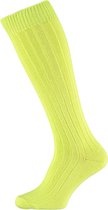 Apollo - Party soccer sokken - Sokken Carnaval - fluor geel - Maat 41/47 - Carnavalskleding Heren - Carnavalskleding - Carnavalskleding jongens - Sokken carnaval
