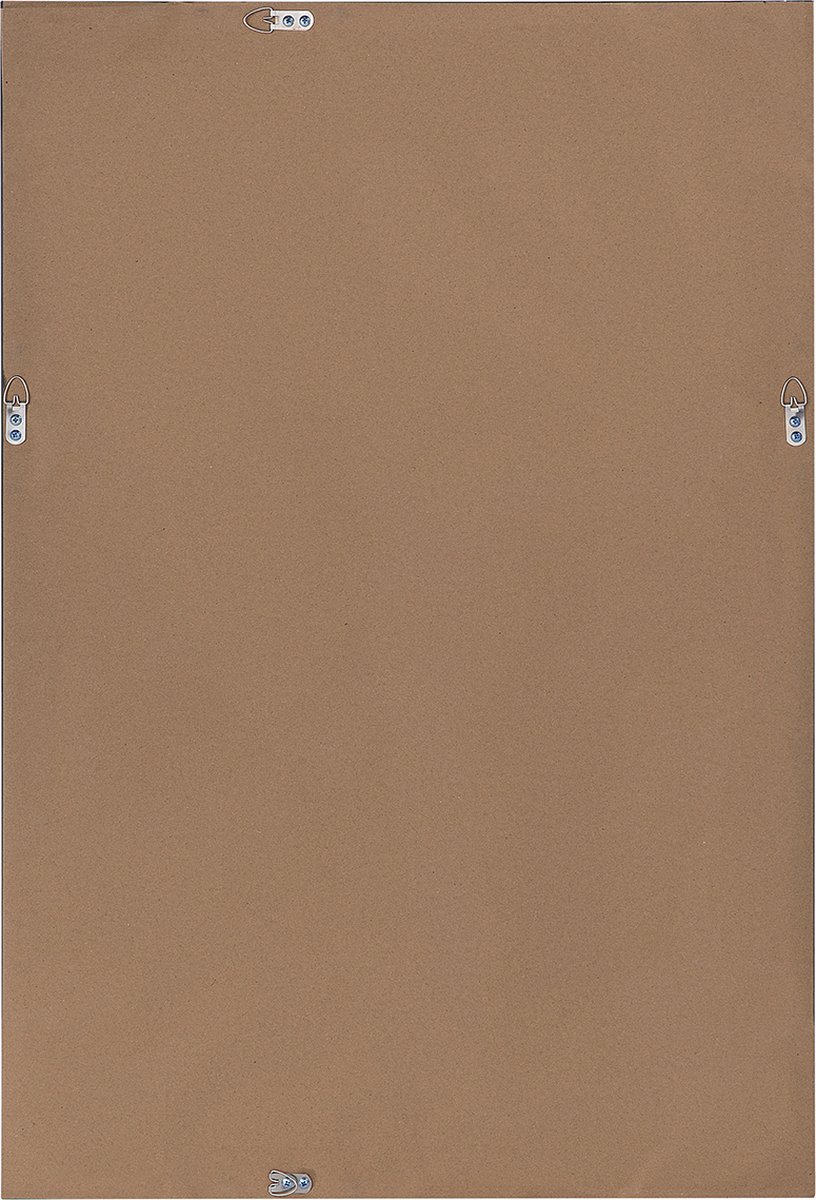 Beliani CHATAIN - Wandspiegel - Zilver - 61 x 91 cm - Synthetisch materiaal