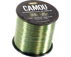Vislijn Mono – Nylon Vislijn – Camouflage – 15 LBS – 0,30 mm – Slijtvast & Onopvallend Hoofdlijn - Visdraad
