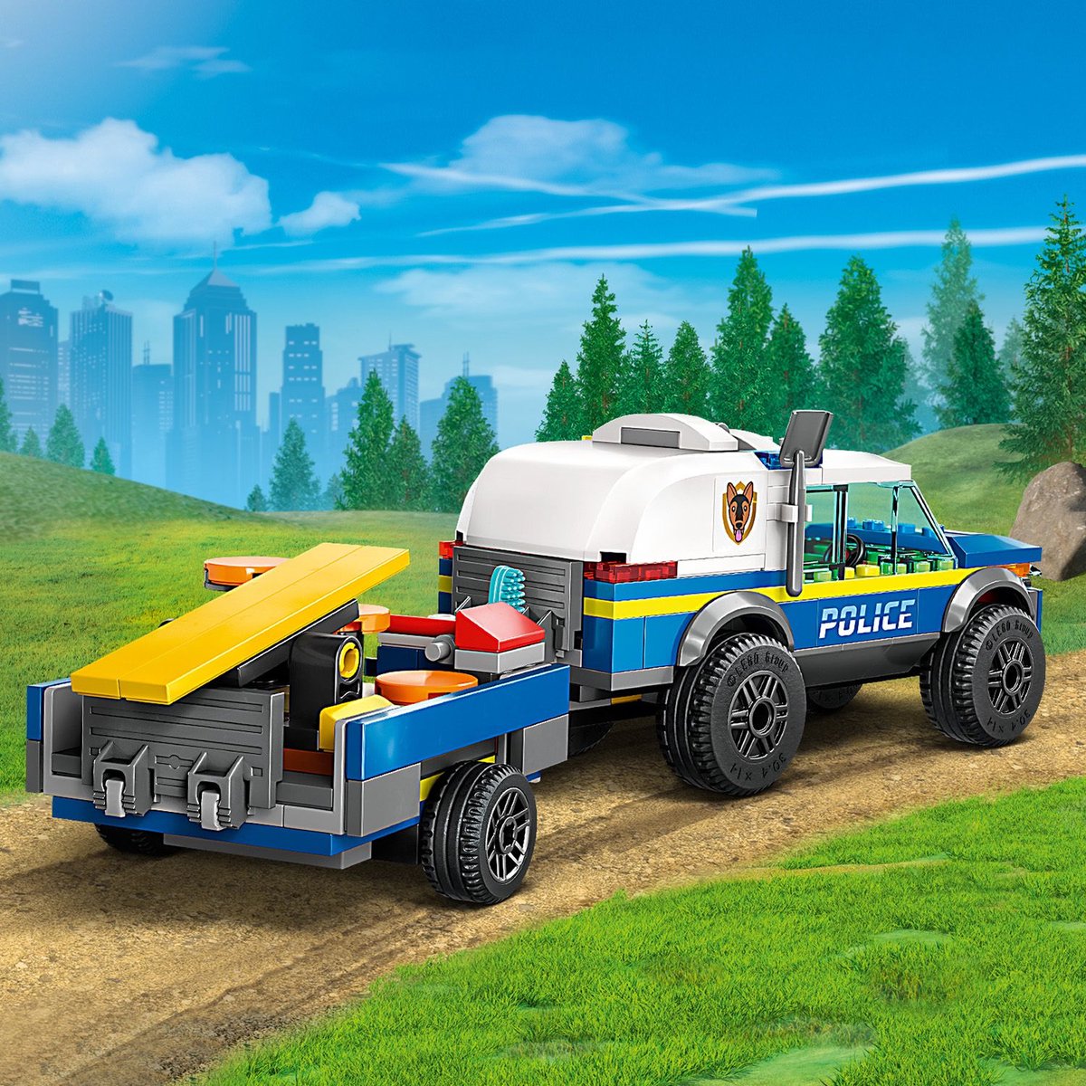 LEGO City Mobiele training voor politiehonden Set - 60369 — afbeelding 18
