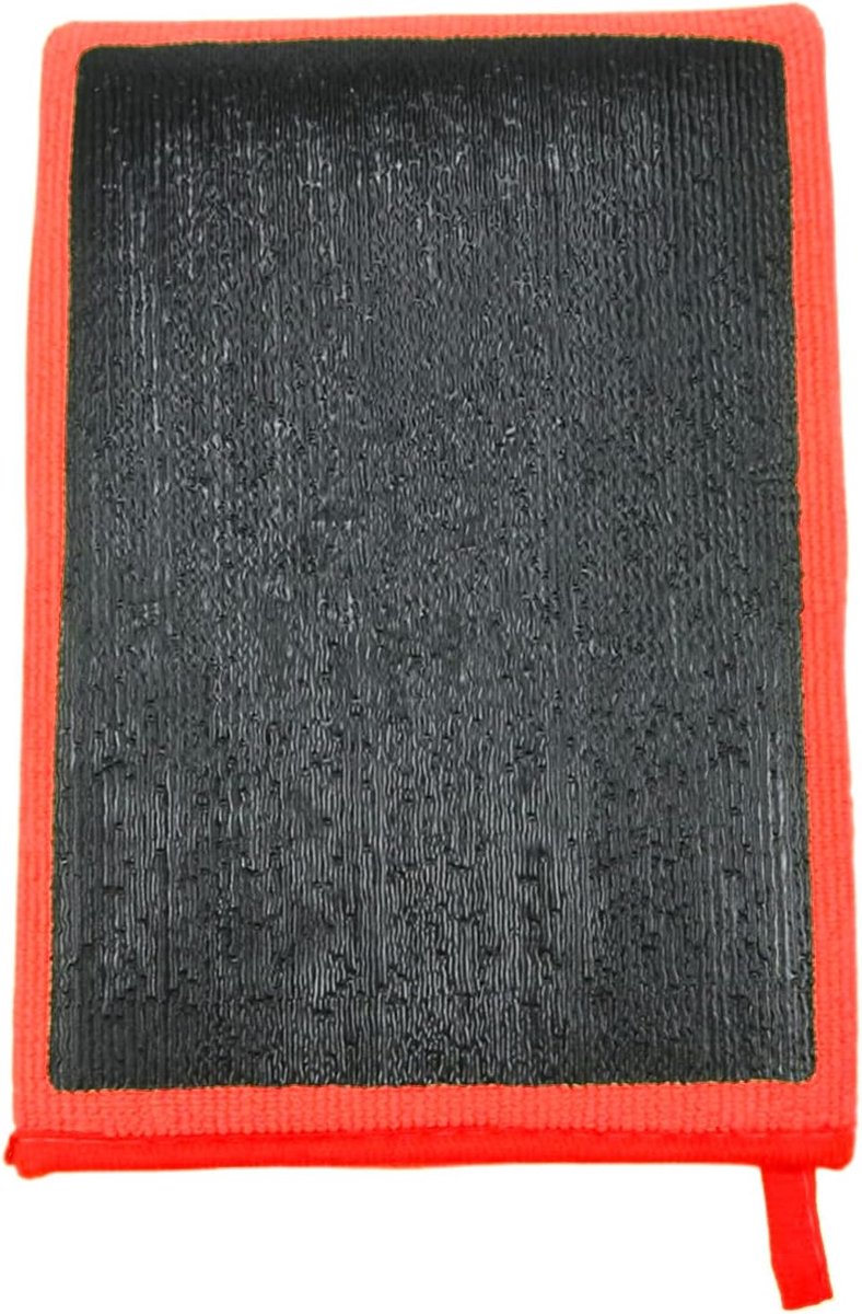 Clay Mitt - Detailing handschoen - Auto reinigen - Herbruikbaar ontwerp - 1 stuk - Rood