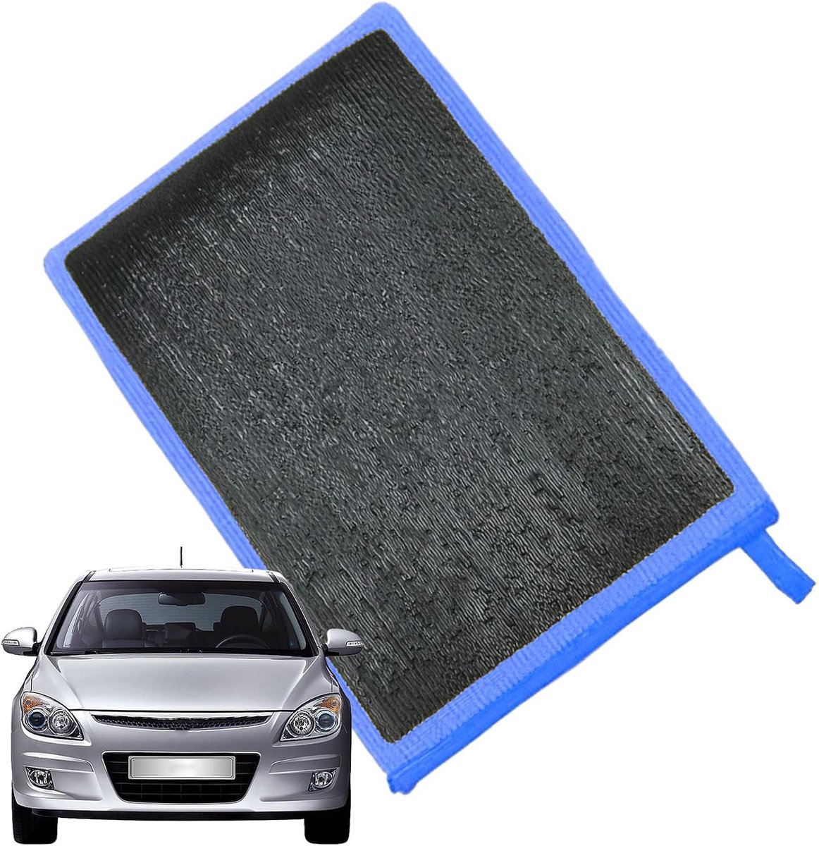 Clay Bar Mitt - Kleihandschoen Auto - Voertuig Reinigen - Scheurvast vezeldesign - Refer to description - Blauw
