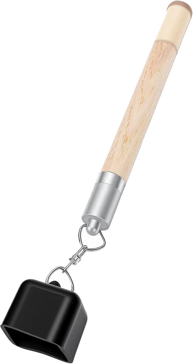 Biljartkeu Accessoire - Krijthouder Prikker - Keu Onderhoud - 2-in-1 Functie - 19 cm - Houtkleur
