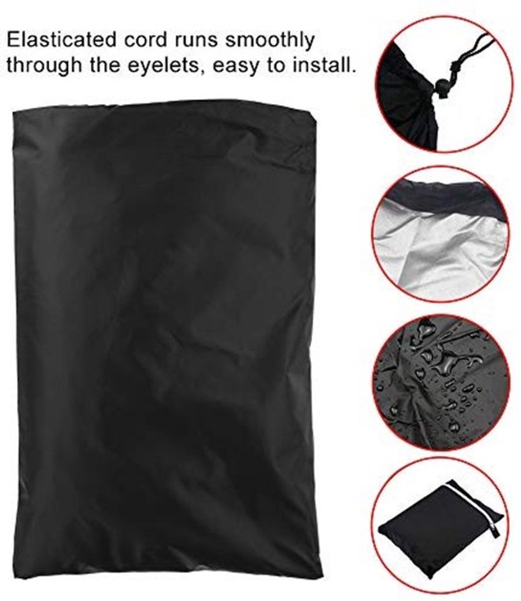 Waterproof bedekking voor elektrisch fietservoertuig