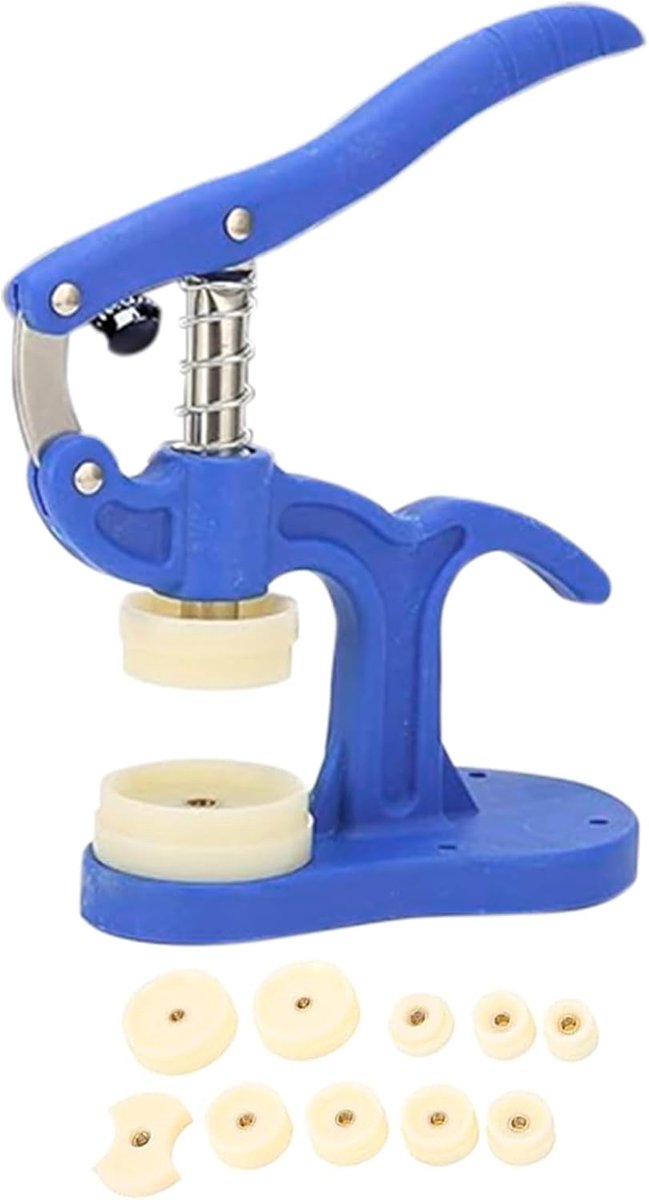 Horloge persgereedschap - Reparatieset - Horloge reparatie - 12-delige matrix - 17 x 8 x 15 cm - Grijs