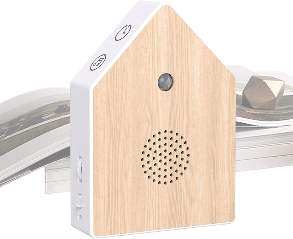 Geluidsmachine - Rustgevende speaker - Ontspannen slapen - Bewegingssensor - 10.8 cm - Wit