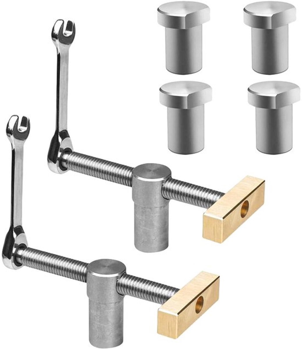 Bench Dog Set By Shayne - 2 Houten Clamps