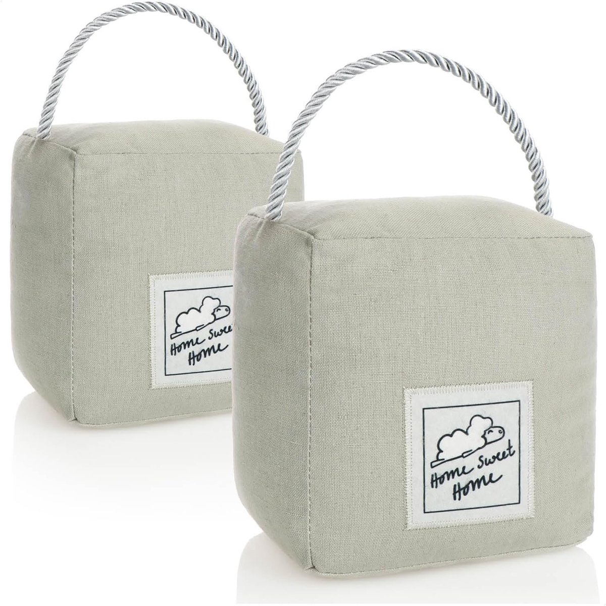 Deurstopper met handvat - Deurhouder raam - Voorkomt dichtslaan - Stabiele 1.4 kg basis