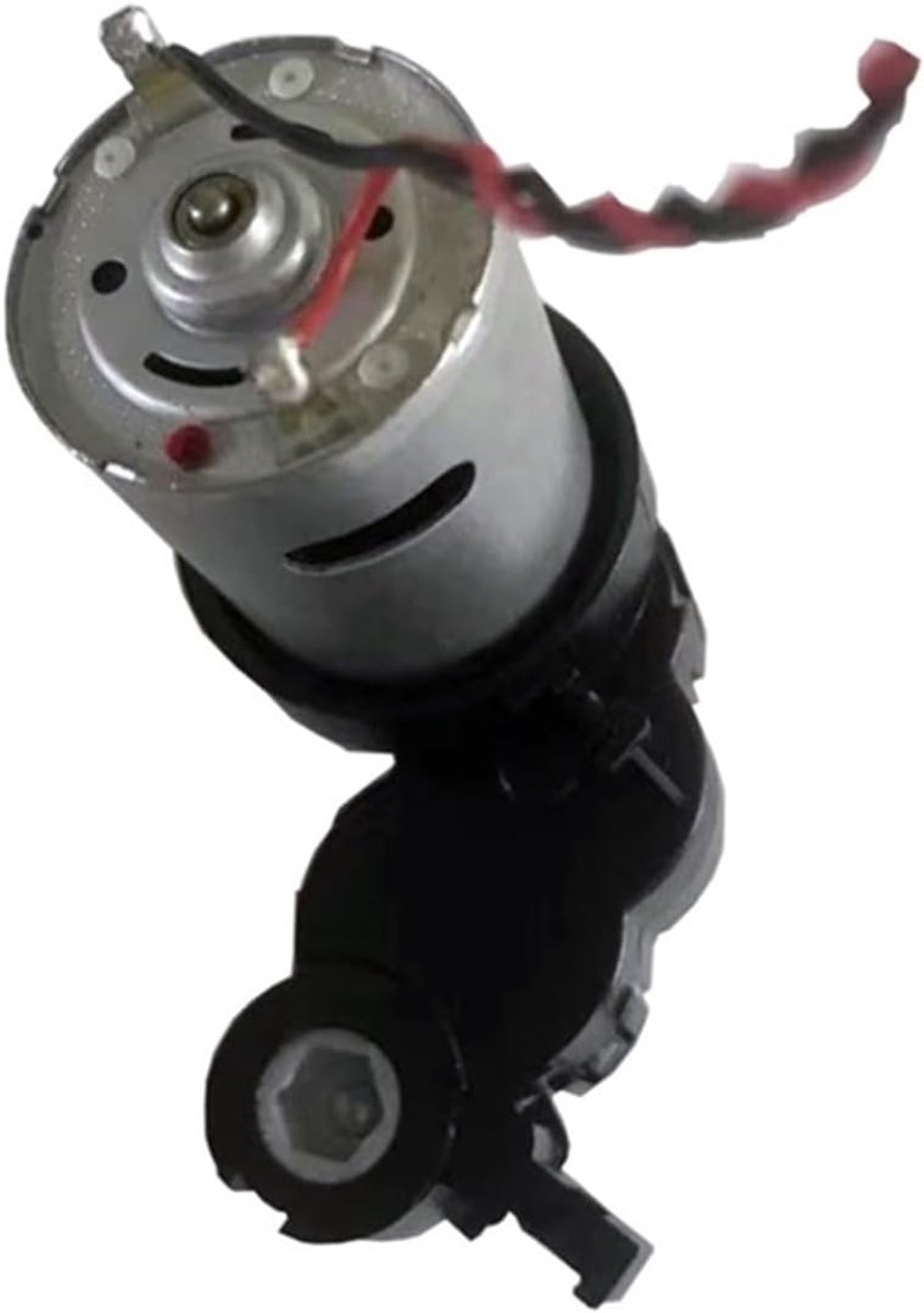 Rolborstelmotor - Stofzuigeronderdeel - Robotstofzuigeronderhoud - Duurzaam materiaal - 1 stuk - Zwart
