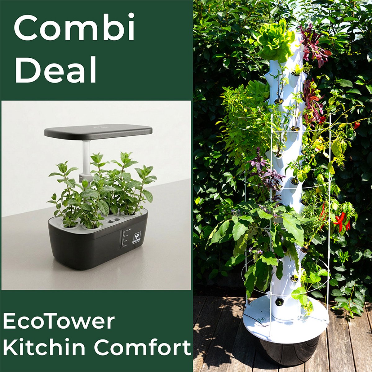 Lumegro Combi Deal EcoTower en Kitchin Comfort