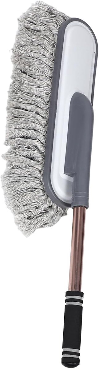Autowas Mop - Reinigingsborstel Auto - Voertuig Onderhoud - Krasvrije Borstel - 54 cm Verstelbaar - Multicolor