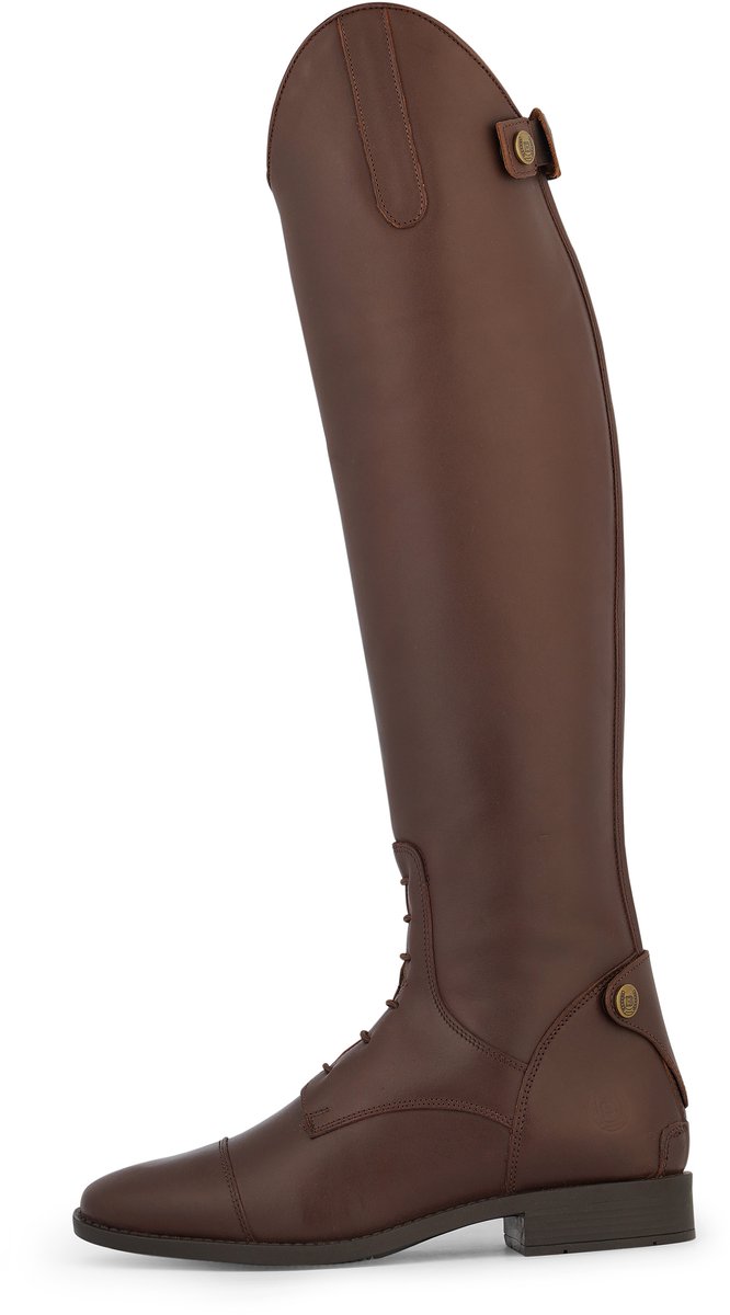 Bronco Rijlaarzen Hanoverien Brown maat 41 W - Premium Lederen Rijlaarzen