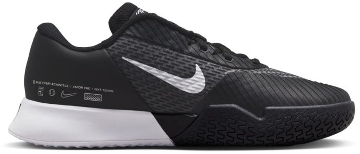 Tennis Padel Nike Court Air Zoom Vapor Pro Zwart