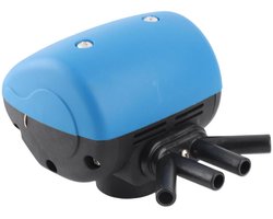 Melkpulsator met 4 Uitgangen - Zuivelmachine Accessoire - Efficiënt Melken - Stabiele Melkprestatie - 13x10x8 cm - Grijs