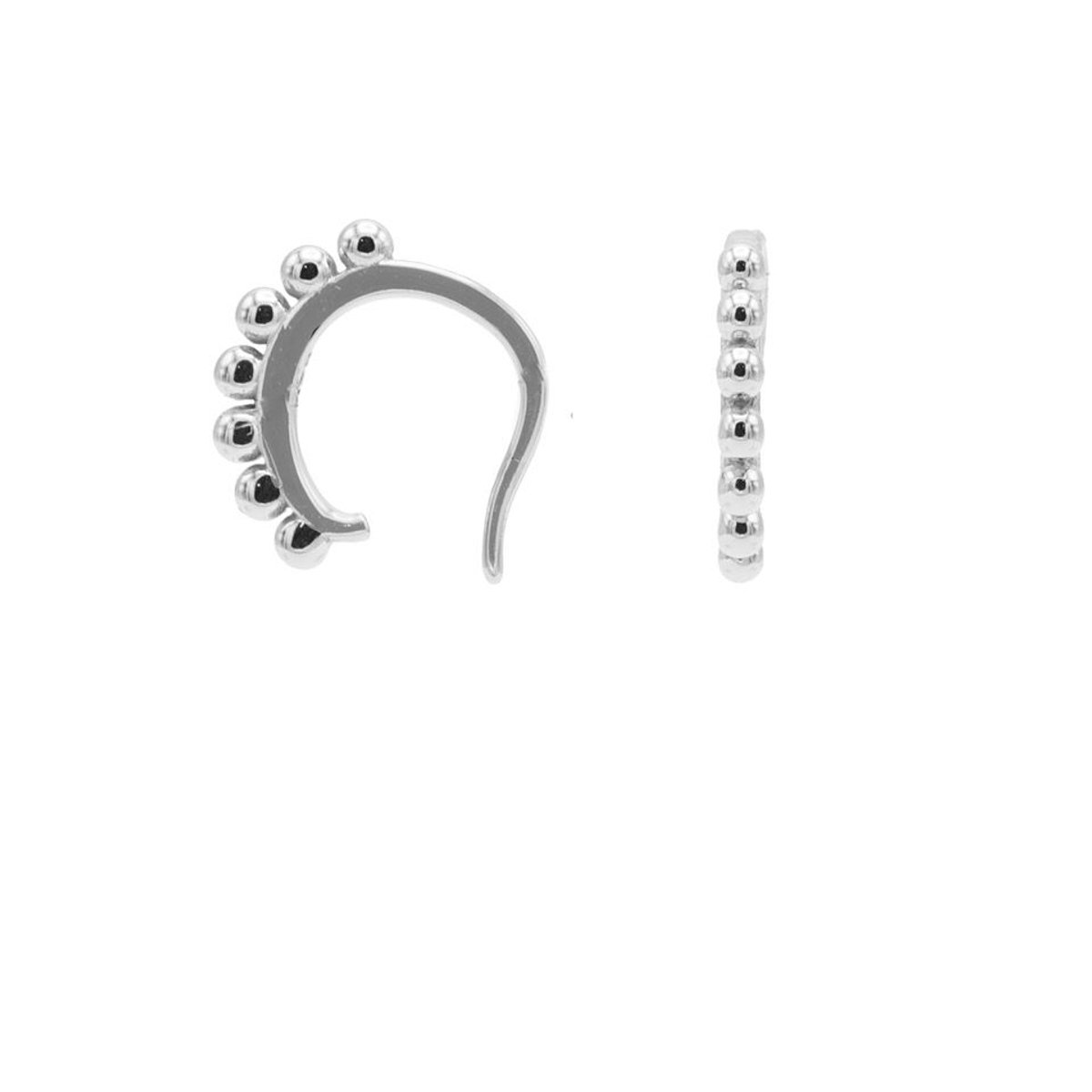 Karma Earcuff Dots Zilver