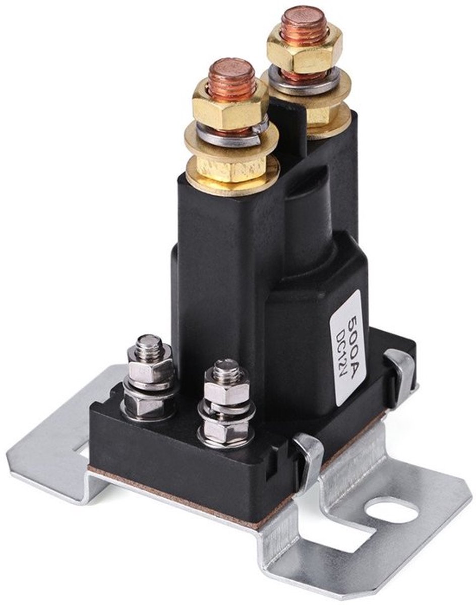 Shopcentral - Starter Relay - Hoge Stroom - 500a DC 12V - Automatisch - Auto Start