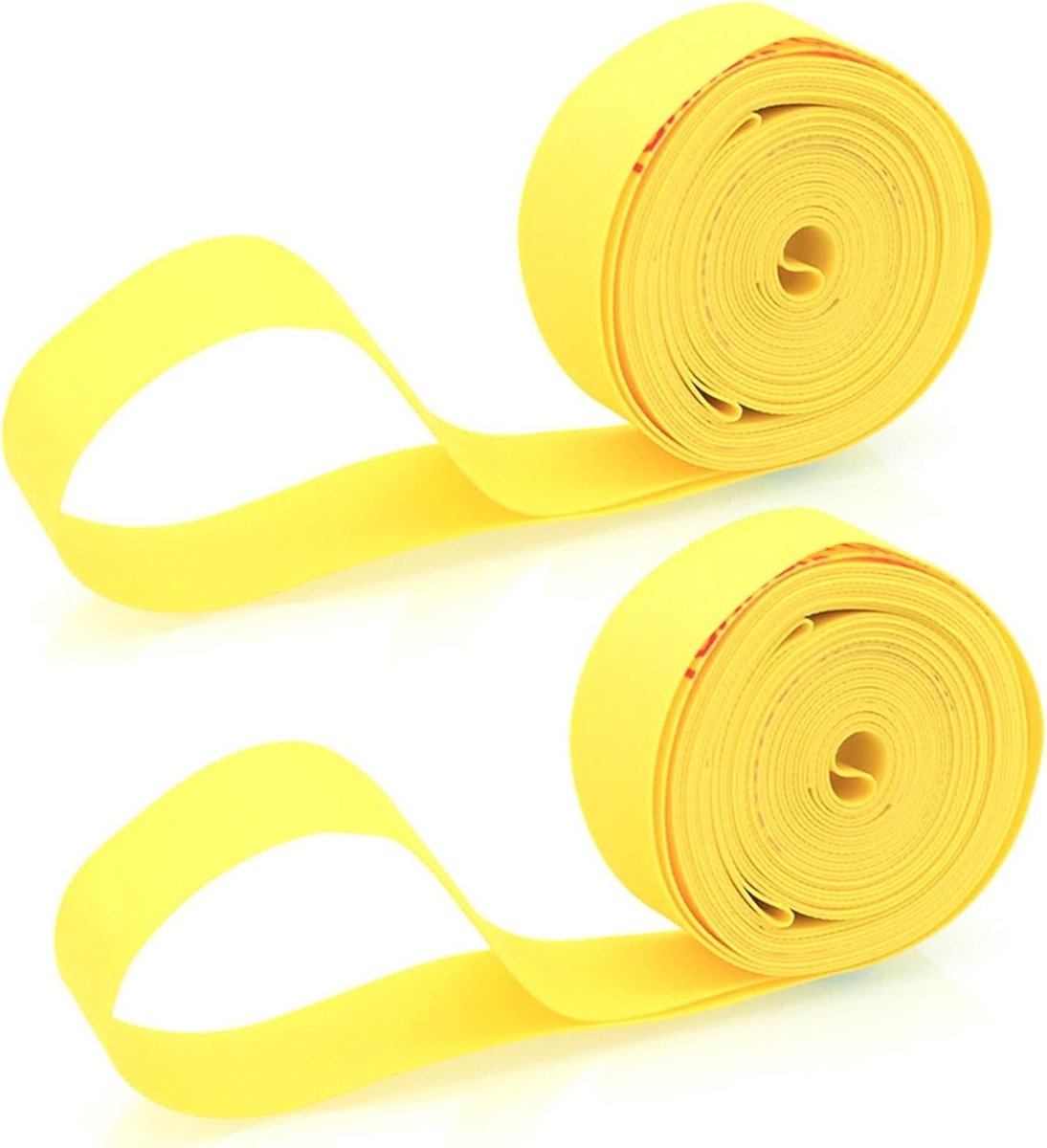 Fiets Velg Liners - Velg Tape Strips - Lekke Banden Voorkomen - Hoge Taaiheid PVC - 1.8 cm Breed - Geel