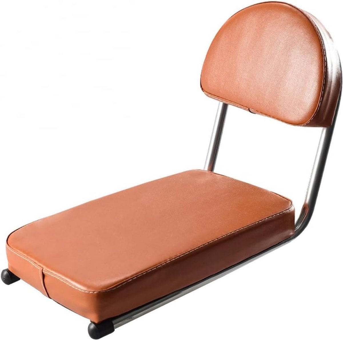 Fiets Achterbank Kussen - Fiets Rugleuning - Comfortabel Fietsen - Ergonomisch Ontwerp - 17x28 cm - Bruin