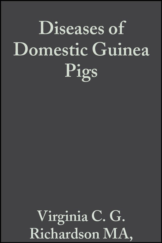 Diseases of Domestic Guinea Pigs - cover