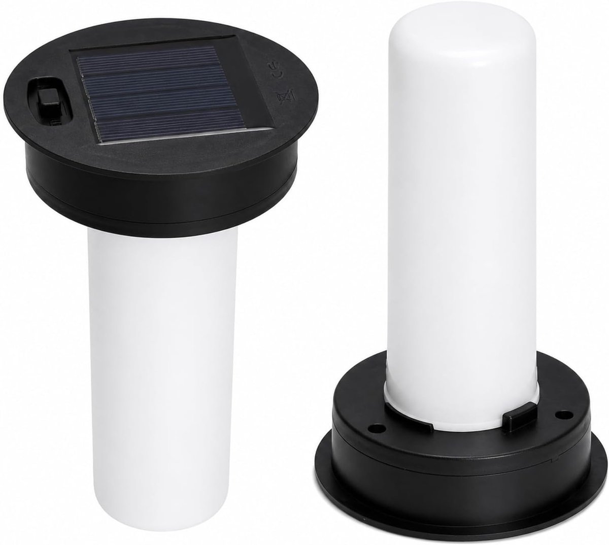 Reservelampen op zonne-energie - Waterdicht - Vlameffect - Eenvoudige installatie - Voor buitenlantaarns