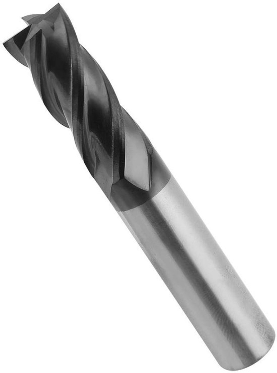 Dailygoods- Frezen 8-delige Set - Wolfraamstalen Frees - 4-fluiten Gereedschap