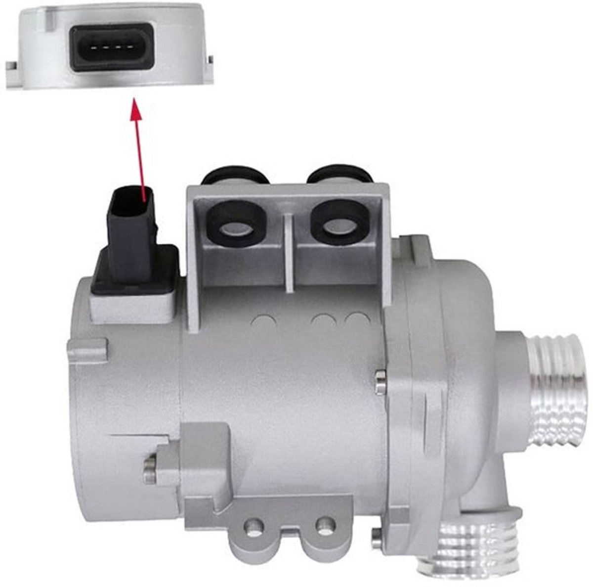Dailygoods - Elektrische koelvloeistof waterpomp - Vervangende motor waterpomp