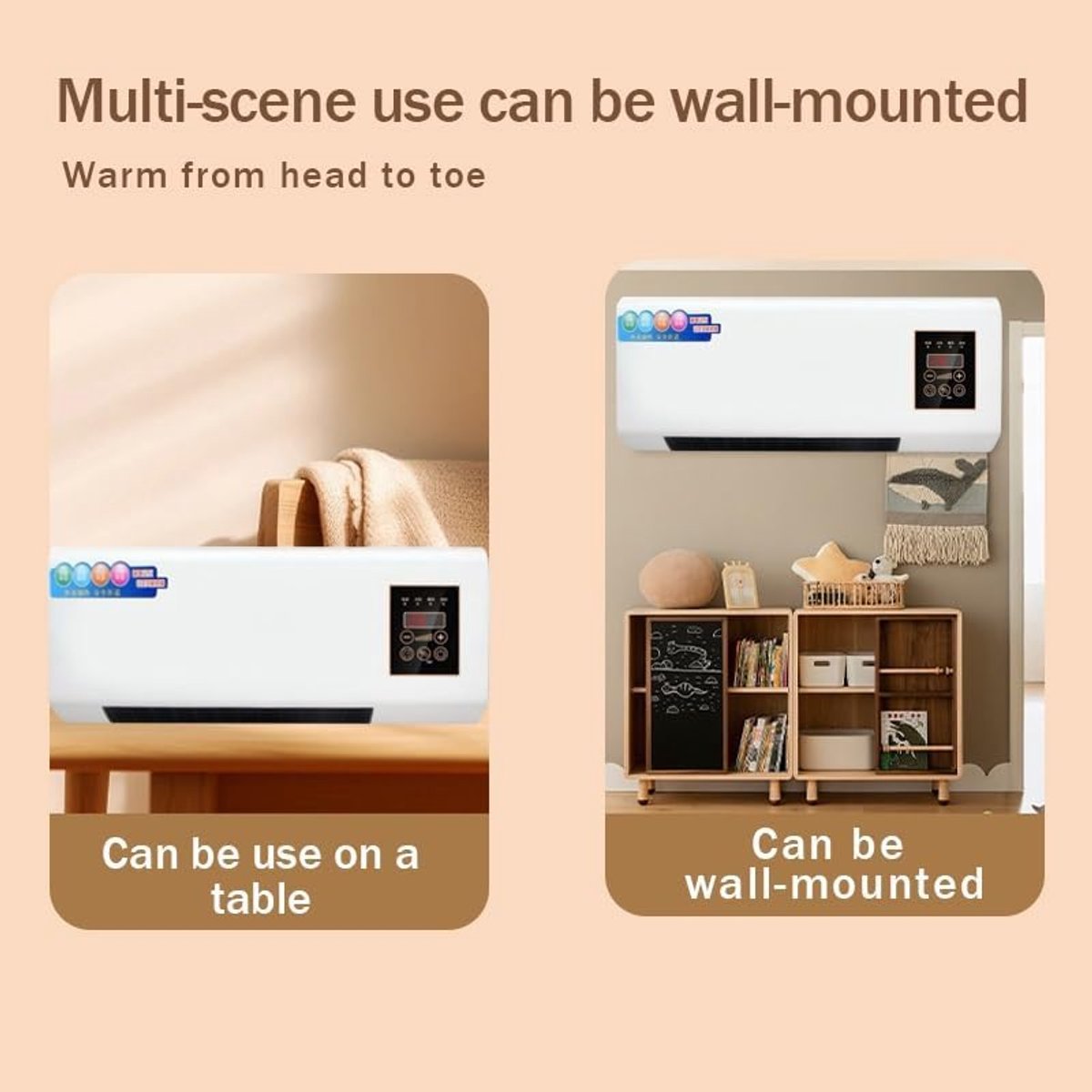 Draagbare Airco - Mini Split Unit - Ruimte Koelen - Ultrastil Werking - 2000W - Wit thumbnail 5