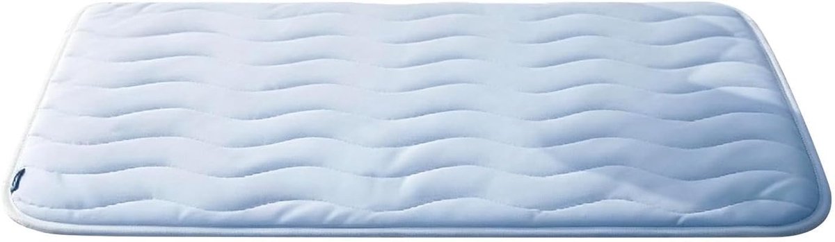 Koelende Hond Bed - Ademend Slaapkussen - Honden Koel Houden - Directe Koeling - 40 x 15 cm - Lichtblauw
