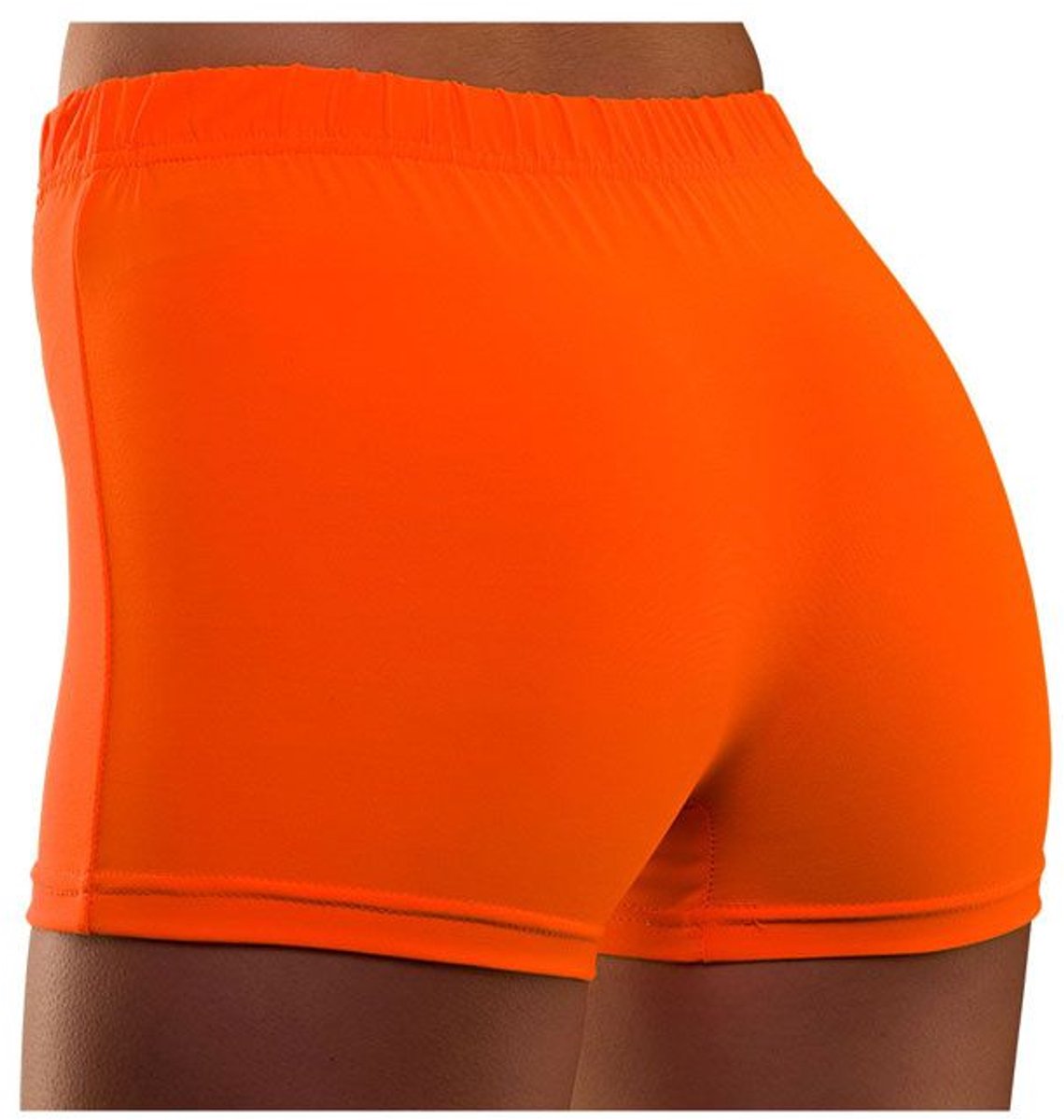 Neon hotpants oranje