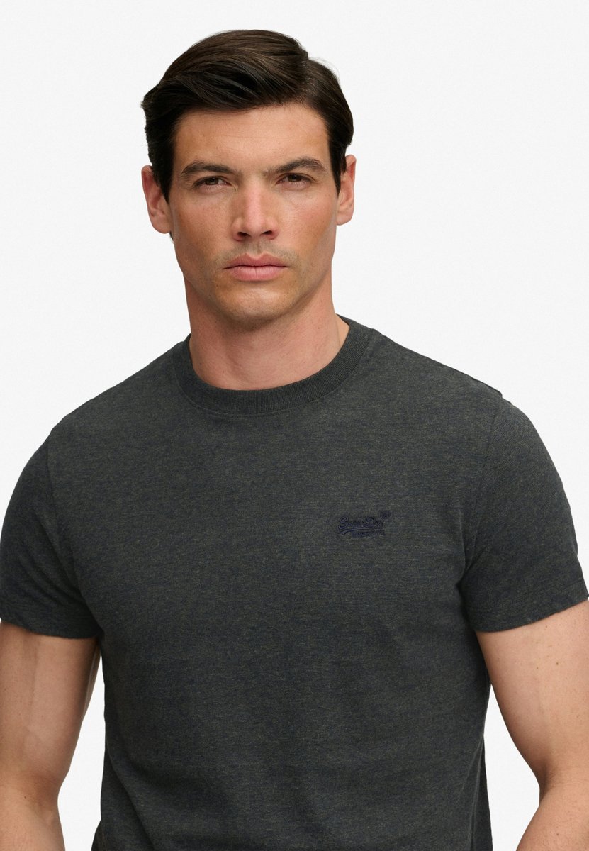 Superdry ESSENTIAL LOGO EMB TEE Heren T-shirt 3XL Grijs