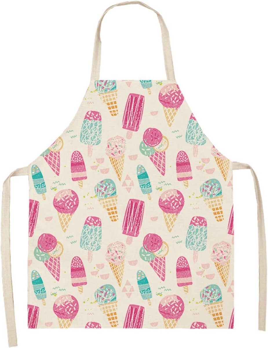 Kinderschort meisjes 4-12 jaar - universeel - verstelbaar - ideaal voor koken en knutselen - ShopVlot