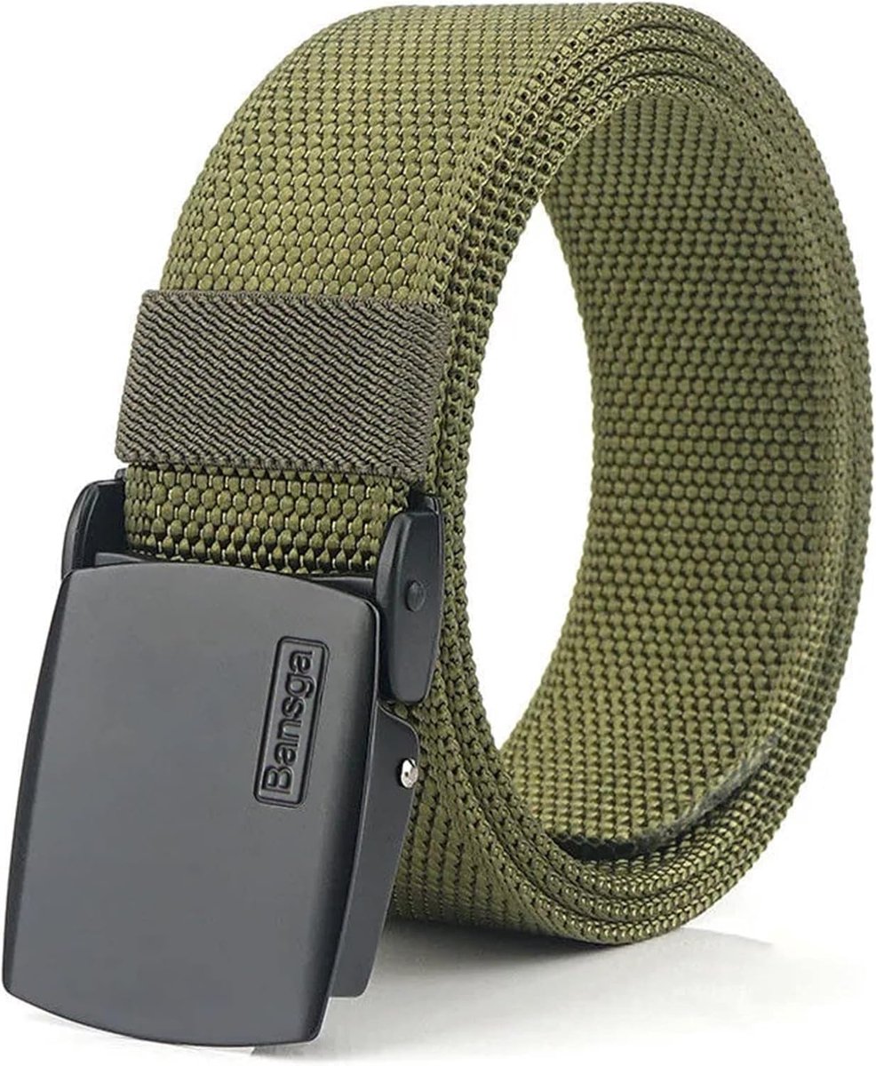 Tactical Belt For Men Buckle Nylon Canvas Belt For Men - ShopVlot