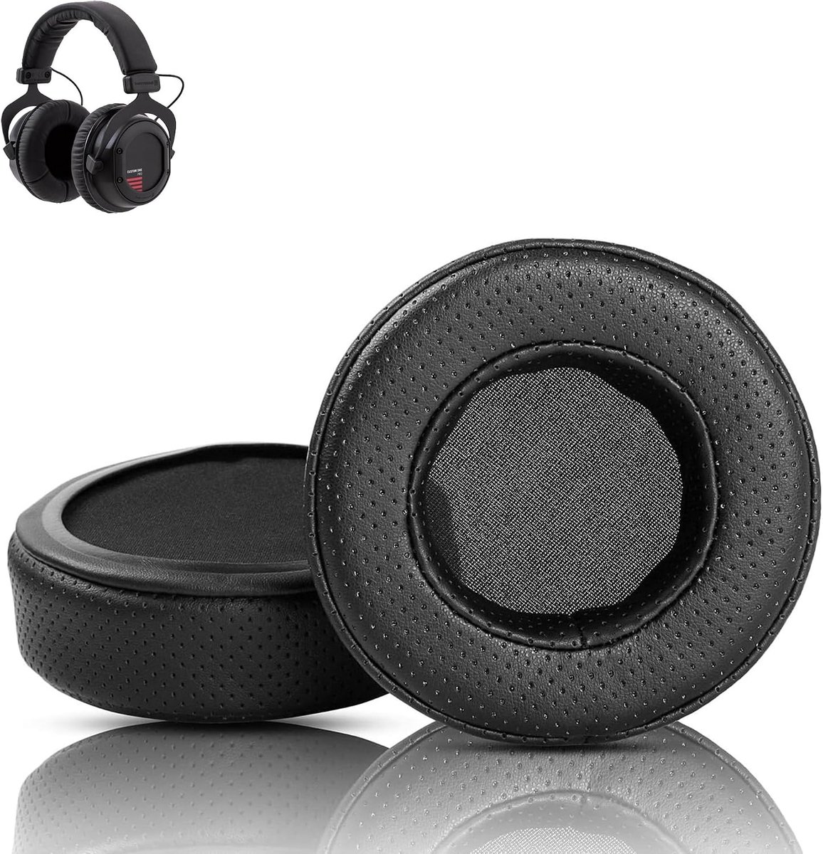 Custom One Pro Ear Pads Replacement Compatible with Beyerdynamic Custom One Pro Plus Headphones Ear Pads Cushion - ShopVlot