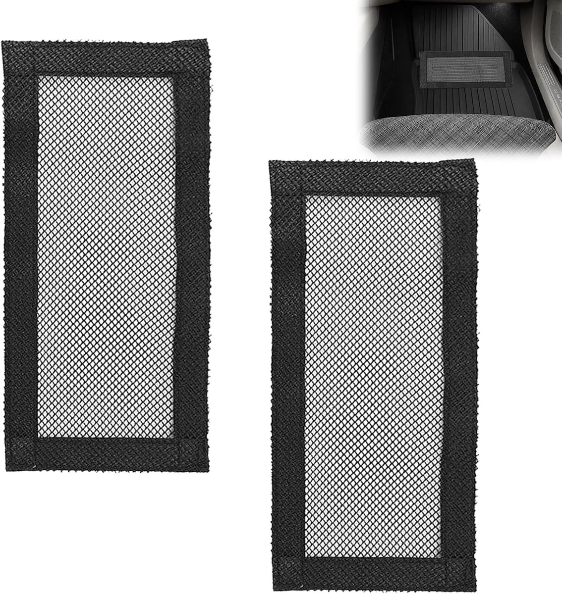 2 stuks accessoires voor TesIa ModeI 3/Y, ventilatieafdekking luchtstroom onder de zitting, klimaatbescherming - ShopVlot