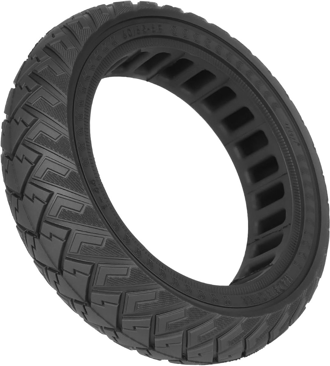 60/65-6.9 Solid Rubber Tyres for Ninebot Max G2 G65 Scooter 10 Inch Off-Road Full Tyres Front and Rear Wheels - ShopVlot