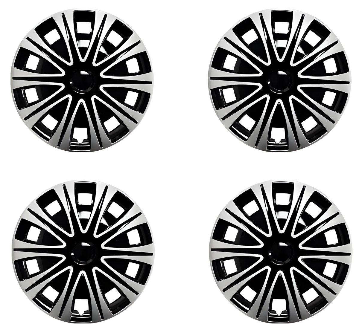 Wieldoppen 17 Inch Set 4 Stuks - Velgen - Universeel Zonlicht Stijl - Auto Accessoires