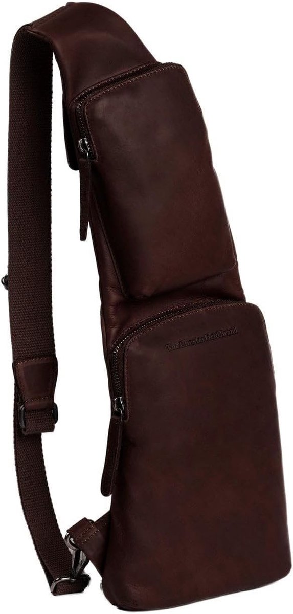Schoudertas 53 cm - Echt leer - Tijdloos design - Ideaal voor dagelijks gebruik - ShopVlot