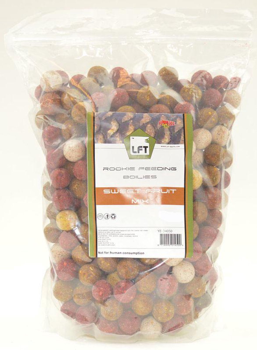 Rookie Feeding Boilies 2500gram Sweet Fruit Mix