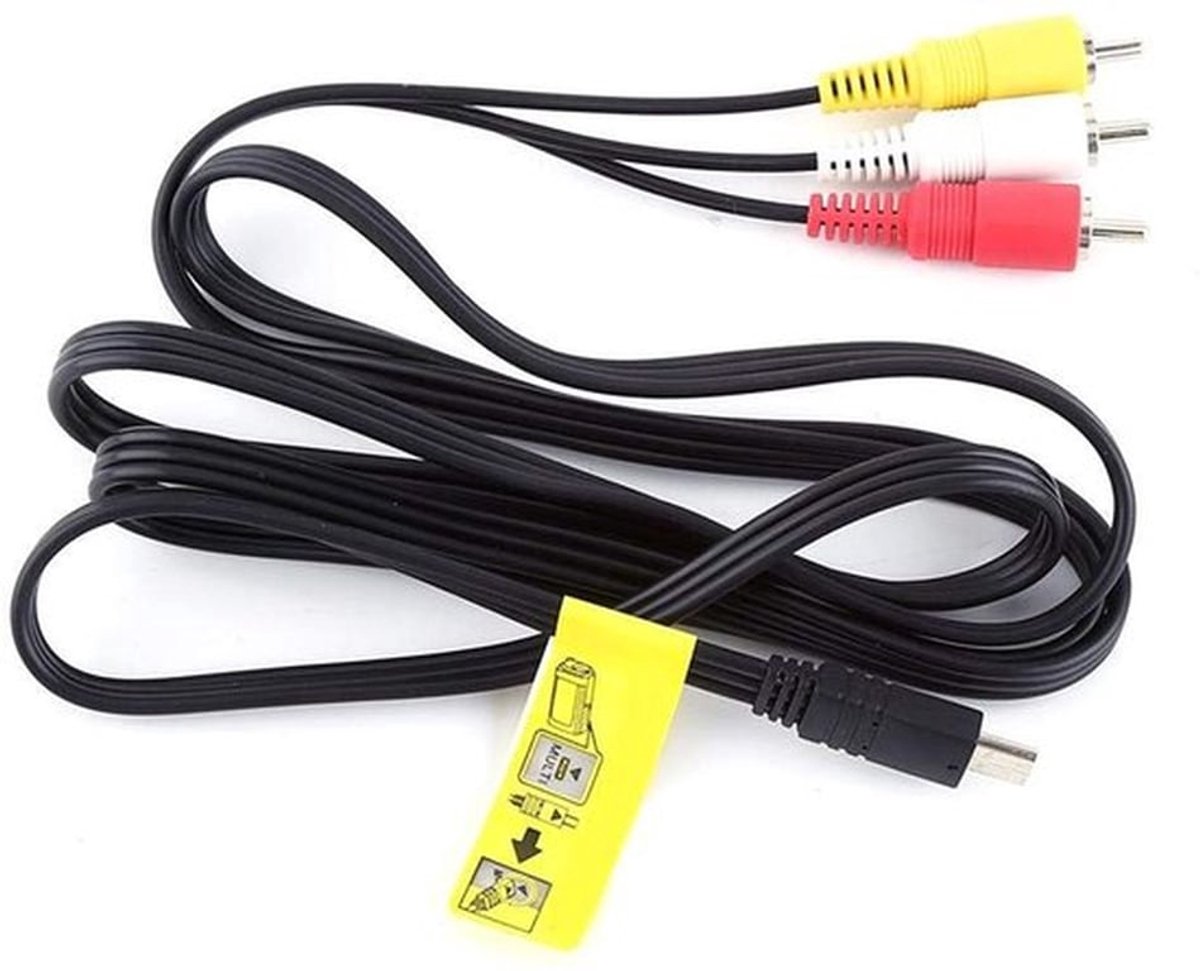 Multi AV-kabel voor Camera Aansluiting op TV of HDTV