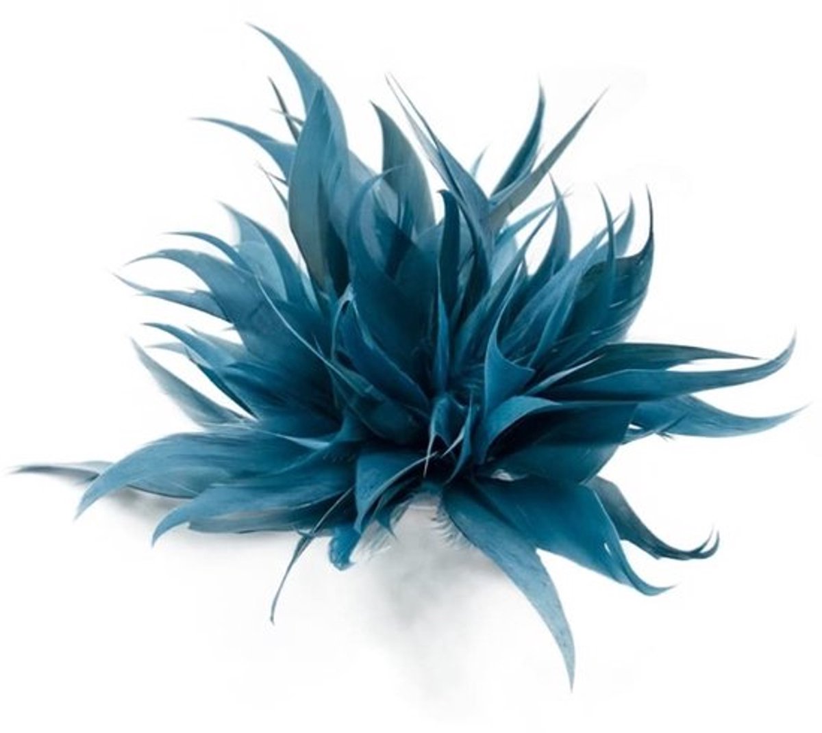 Broche met veren - Veerbroche - Haaraccessoire - Kostuumdecoratie - Pluizige broche - Perfect voor dagelijks gebruik