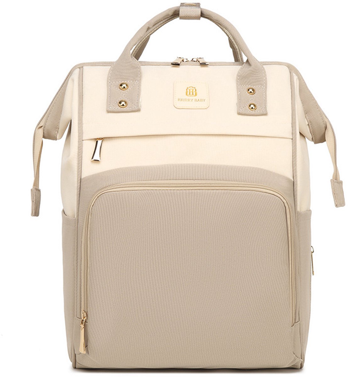 Multifunctionele waterdichte luiertas – Reisrugzak – Rugzak voor moeders – Unisex – 27x21x42 cm – Khaki